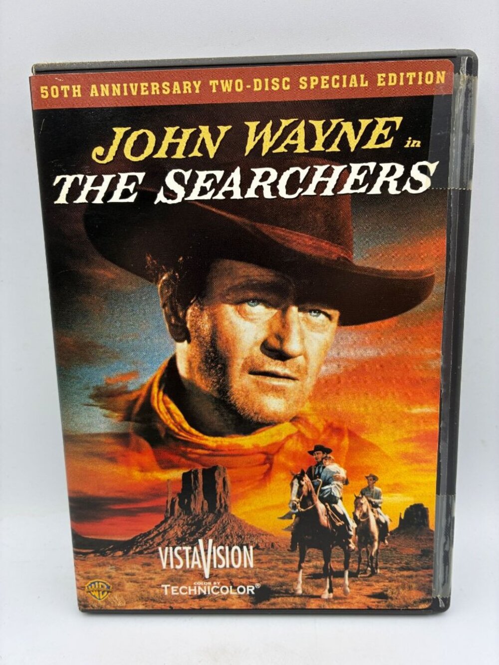 John Wayne In The Searchers 50th Anniversary Special Two Disc DVD Warner Bros
